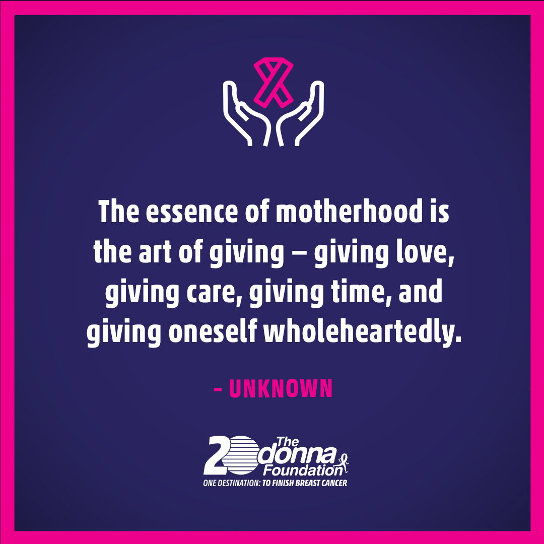 This month, let's return that love by celebrating survivorship and every mom!