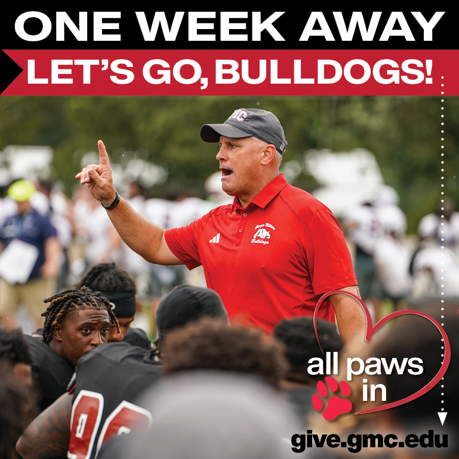 It’s almost kickoff time for All Paws In 2024! We hope you will join us in celebrating the 5th year of this 24-hour fundraiser. Give a gift to Georgia Military College’s All Paws In Fund on May 6th to benefit our areas of greatest need. #AllPawsInGMC