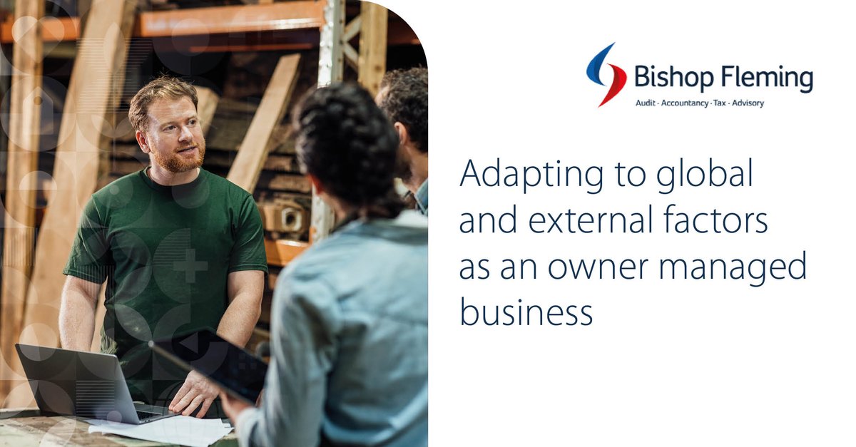 🌍 Don't let global uncertainties hinder your business growth! Our latest blog explores how owner managed businesses can adapt to global and external factors in today's ever-changing landscape.

Learn more: bit.ly/3Ui20Vv

 #GlobalChallenges #OwnerManagedBusinesses 🚀