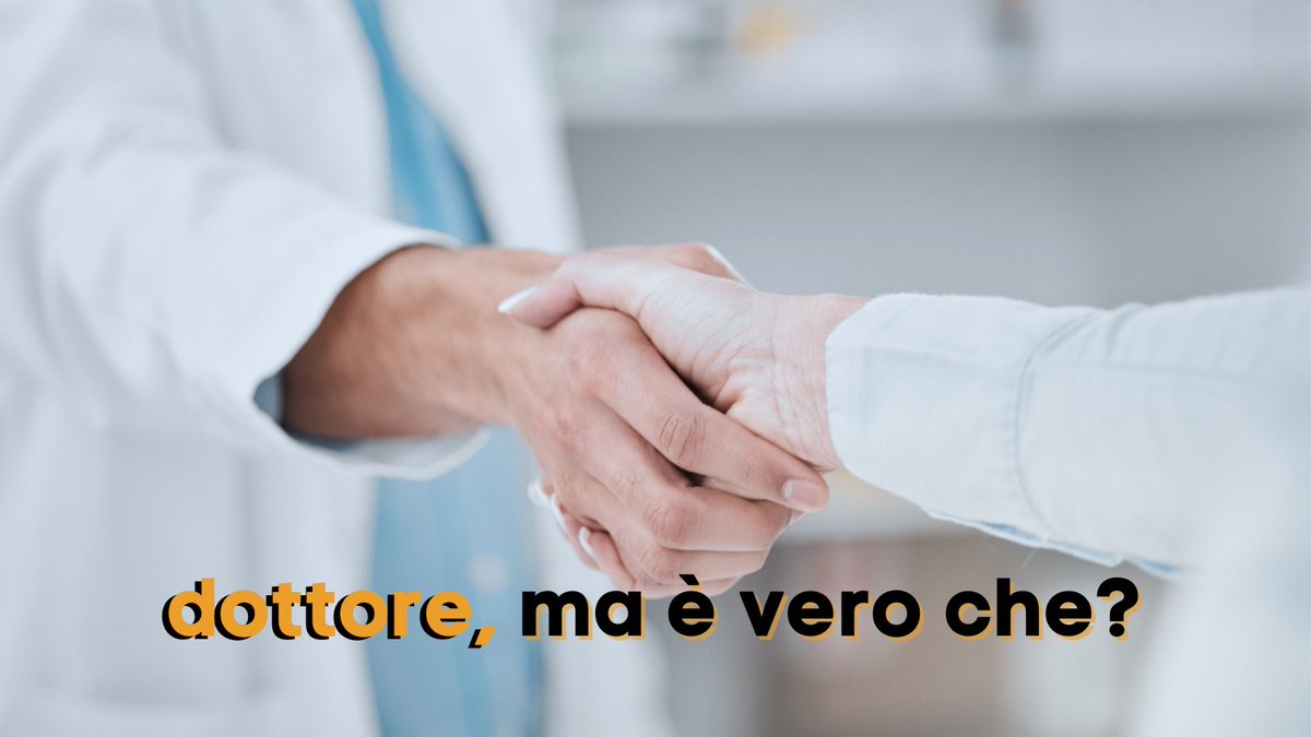 📢🩺 La disinformazione in campo sanitario è molto diffusa, e il medico ha un ruolo importante nell'arginarla: è lui ad ascoltarci e rispondere ai nostri dubbi. La fiducia del paziente nei confronti del medico è quindi fondamentale, e si conferma alta ➡ bit.ly/3JHpI8R