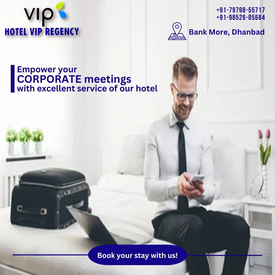 𝐂𝐚𝐥𝐥 𝐟𝐨𝐫 𝐫𝐞𝐬𝐞𝐫𝐯𝐚𝐭𝐢𝐨𝐧𝐬: 
+91-79798-55717 
+91-98526-85684    
#hotelvipregency #vipregency #DhanbadHotels #jharkhandhotels #jharkhandtourism #hotelindhanbad #hotelinjharkhand #businesshotel #hotelstay #accommodations #dhanbadcoalcity #couplefriendlyhotels