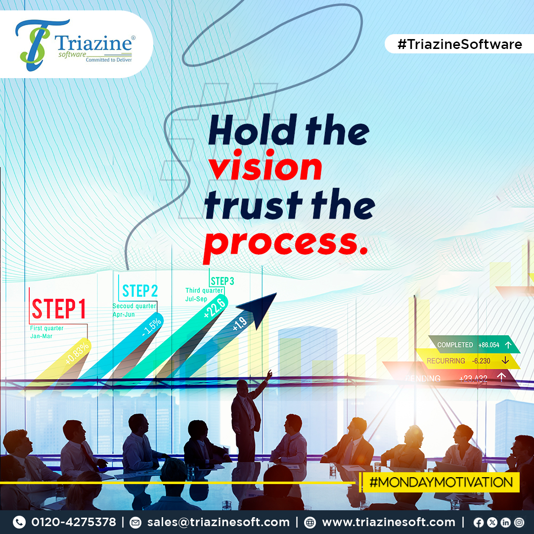 Embrace the journey. Hold the vision. Trust the process. 📷
#TriazineSoftware #Triazine #TSPL #SoftwareDevelopment #Company #TrustTheProcess #StayFocused #keepgoing #mondaymotivation