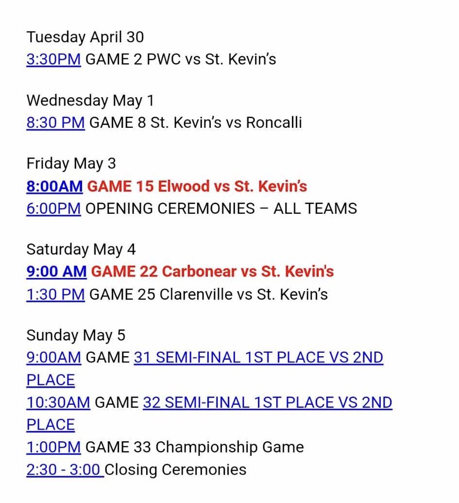 st,Bon’s Boyle cup Tournament this week Go Mavs #bleedblue💙 @st_kevins_high <a href="/bonshockey/">StBonsHockey</a>