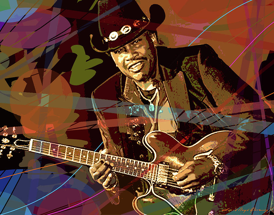 ⚡️#OtisRush Painting 🎨by David Lloyd Glover