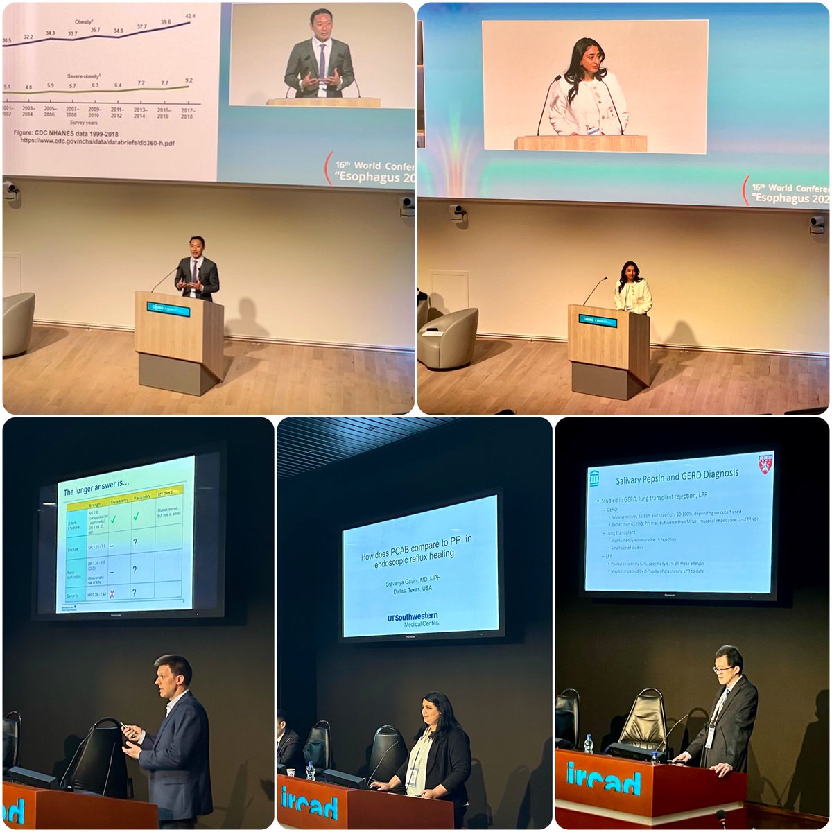 As a mentor, there is nothing better than seeing everyone shine on an international stage 🌍

Congratulations to (current & former) Team #BWHMotility on the amazing lectures and presentations at #OESO2024!

@BrighamGI @b_hiramoto @NaynaLodhiaMD @LarryBorgesMD @waikitlo_md @_OESO_