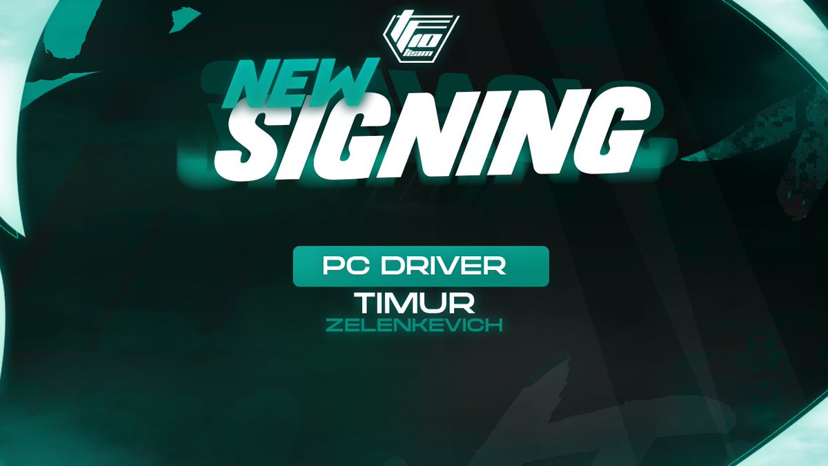 𝗦𝗜𝗚𝗡𝗜𝗡𝗚 | @TF10Zelenkevich We are excited to introduce Timur Zelenkevich to the team! Timur is an extremely fast driver who has had great results in team events on previous games and who has experience on top teams like VA, Parnell and ET8! Welcome Timur!💚 #FullTF10
