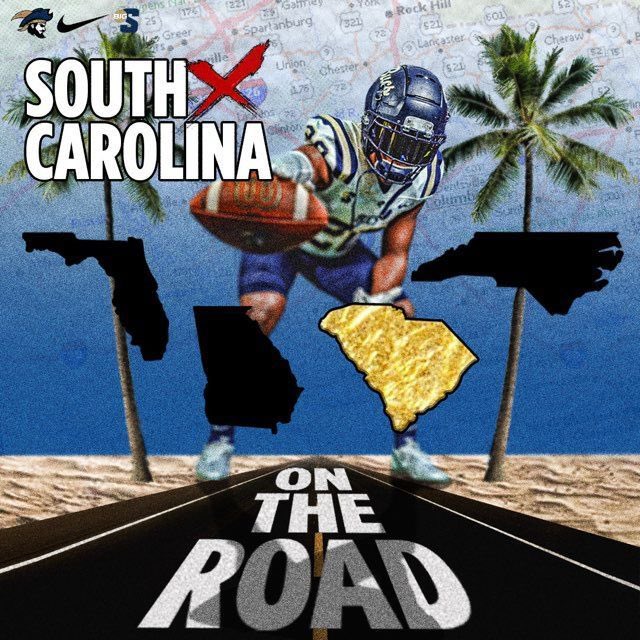 🔐 the Home State - South Carolina 🏴‍☠️ #MarkTheSpot25X