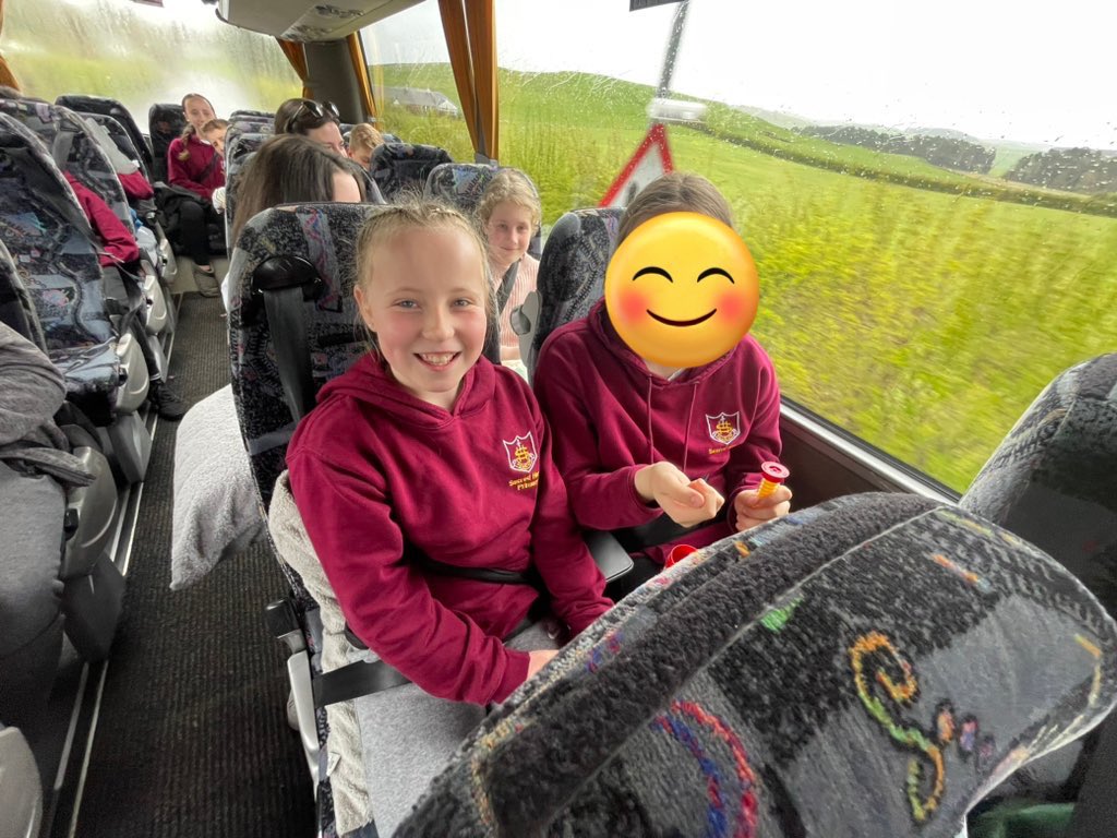 And we’re off to Lockerbie! #P7 #Primary7Camp #Lockerbie #residential #OutdoorAdventures #outdoorfun #transitioncamp