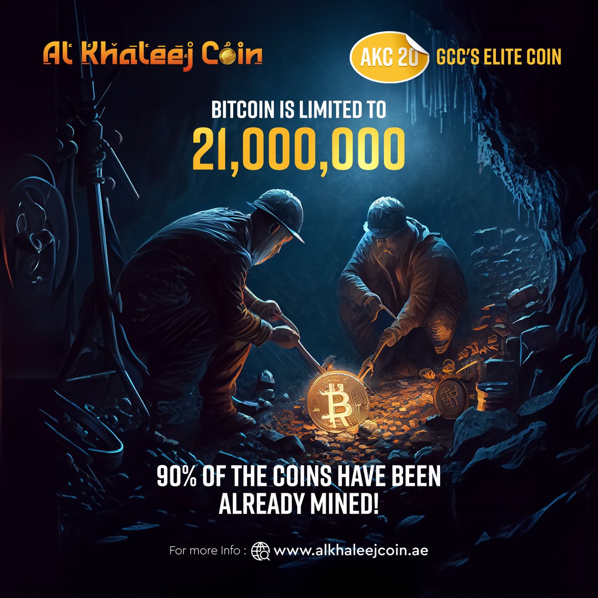 💰 Did you know? The total number of bitcoins is capped at 21,000,000. 😱Adding more coins requires code alterations🤯😎. #Bitcoin #CryptoFacts #akc #alkhaleejcoin #gcccoin #GCC #coin #cryptocurrencies