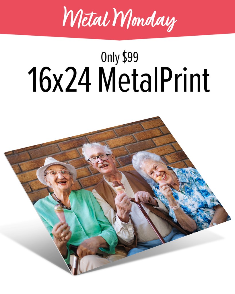 It’s #METALMONDAY! Starting now for 2 days only, order a 16x24 Float Mount MetalPrint for ONLY $99!! This sweet deal has no minimum quantity requirements. Hurry! Expires Tomorrow (4/30/24). 👉 bit.ly/49AGIbi #authenticmetalprints