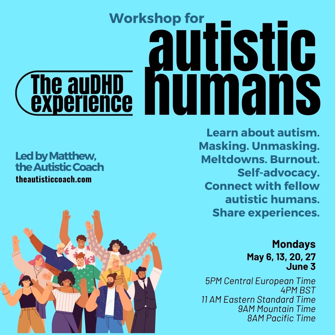 Are you AuDHD? Do you want to connect with other AuDHDers for 5 weeks of community, learning, affirmation, and growth? theautisticcoach.com/audhd-group-au…