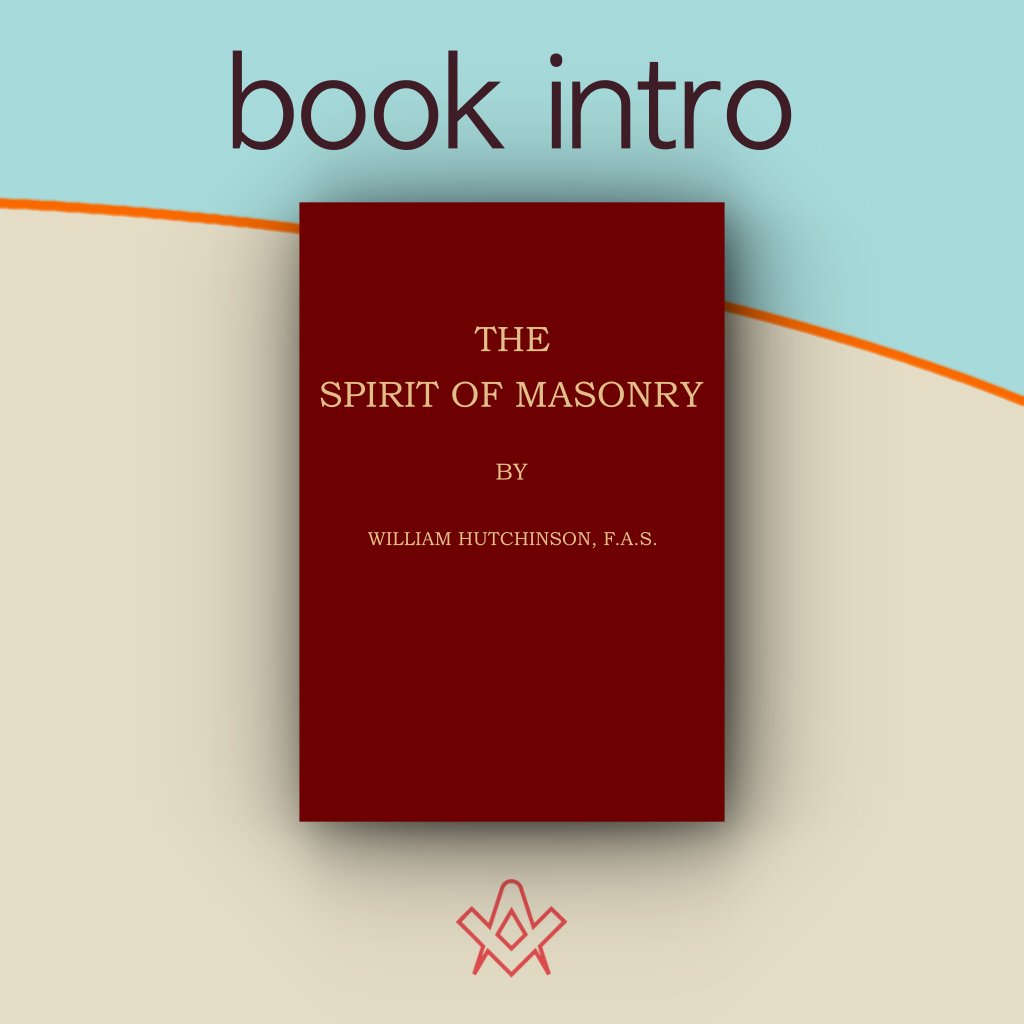 Book Intro - The Spirit of Masonry - October 2021 Issue article @TheSquareMag ift.tt/8aiRLnc An essential source for anyone interested in exploring the inner mysteries of the Masonic Fraternity. #freemasons