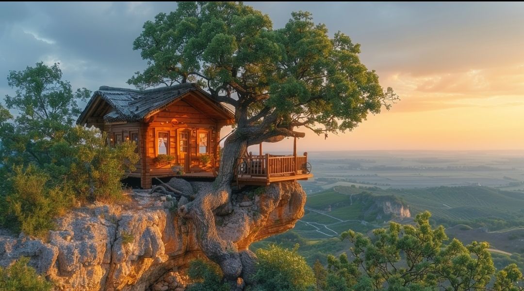 𝖠I/CC DAILY THEME: TREE HOUSE! #AICCCREATORS @eye.em.ai @TradeIta Lara Levak Daniel Wehrli Linktree 👉 aicc.io #aiccdailytheme #aiart #madebyai