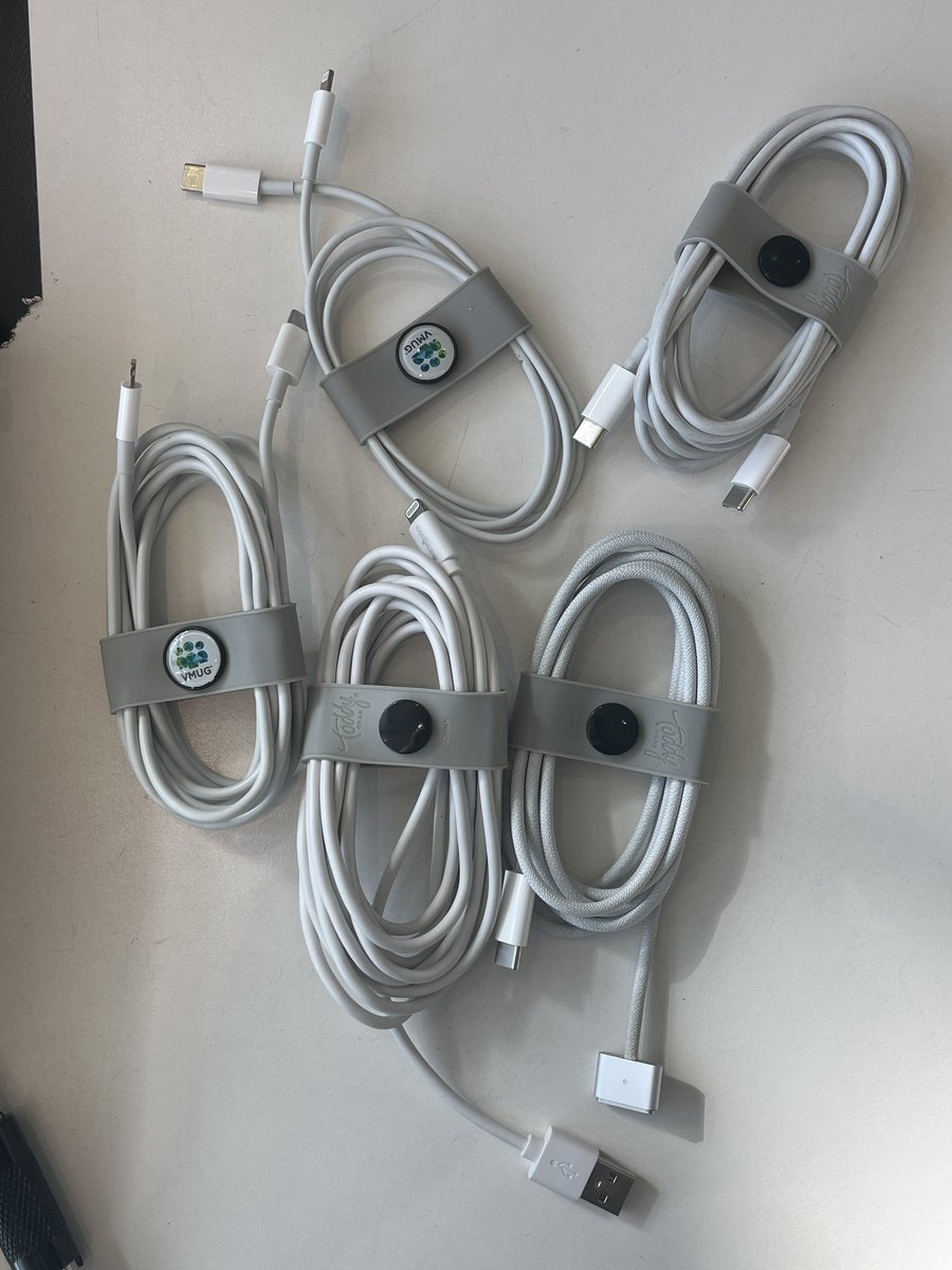 The people of <a href="/MyVMUG/">VMware User Group</a> are amazing.  The attendees are great.  The keynote speakers are top notch 😉.  The content is life changing.   <a href="/VMUGAdv/">VMUG Advantage</a> is the deal of a lifetime.  But the swag….. this photo is why I’m addicted to VMUG.