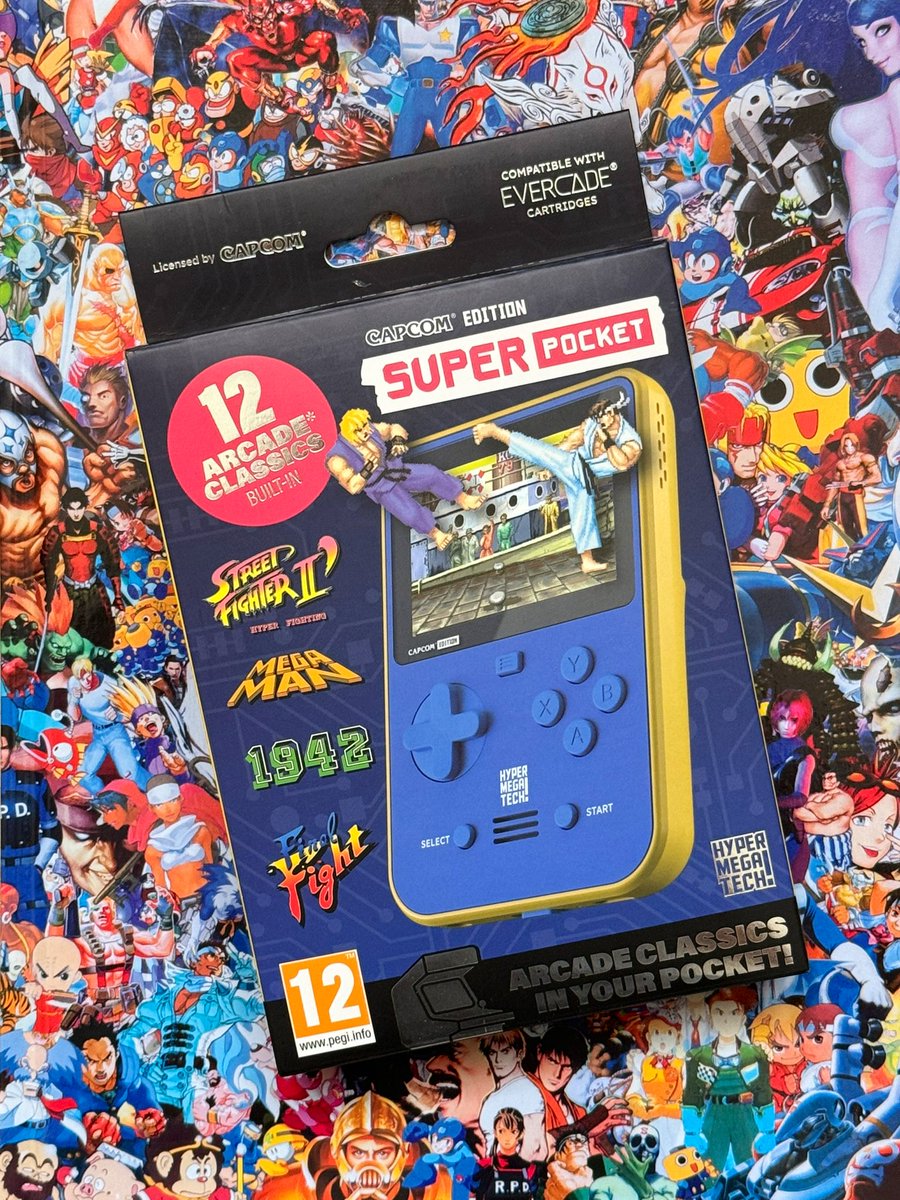 La console portable Super Pocket edition CAPCOM (12 jeux inclus) est en promo ici :
⬇️↘️➡️🤜 amzn.to/44m6hvz
-
(Photo perso / le fond c’est le livre @Pixnlove 😉)
#retrogaming #frenchdays