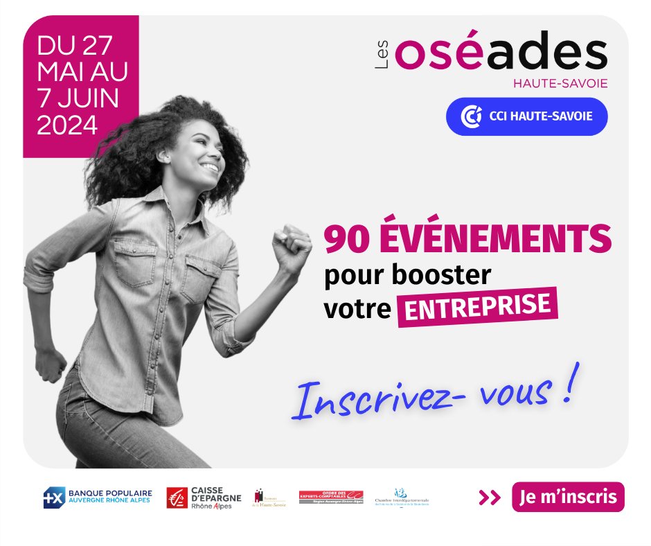 C’est reparti 😎 Les #Oséades 2024 reviennent du 27 mai au 7 juin 2024 ! #Conférences, #ateliers, rencontres…. des temps forts pour apprendre, évoluer et partager 🙌  Alors on fonce découvrir le #programme S’inscrire 👉oseades.com