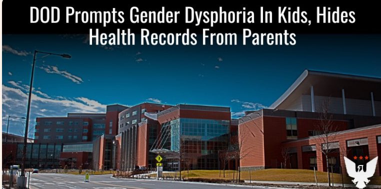 How can a government usurp parental rights in a Constitutional Republic? DOD Prompts Gender Dysphoria In Military Kids And Hides Health Records From Parents Not only are military parents barred from accessing all but basic information on their 13- to 17-year-olds in the…