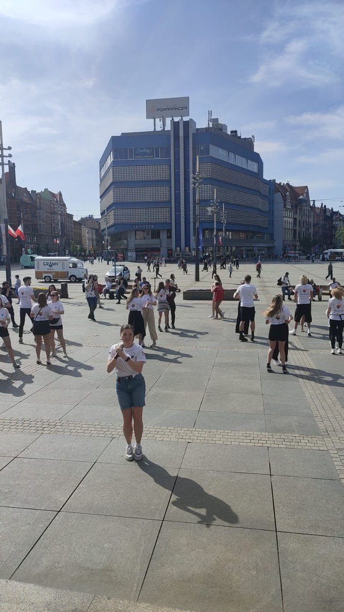 Nauka tańca z @AWFKatowice w ramach Tygodnia Architektury w Mieście Nauki🕺💃