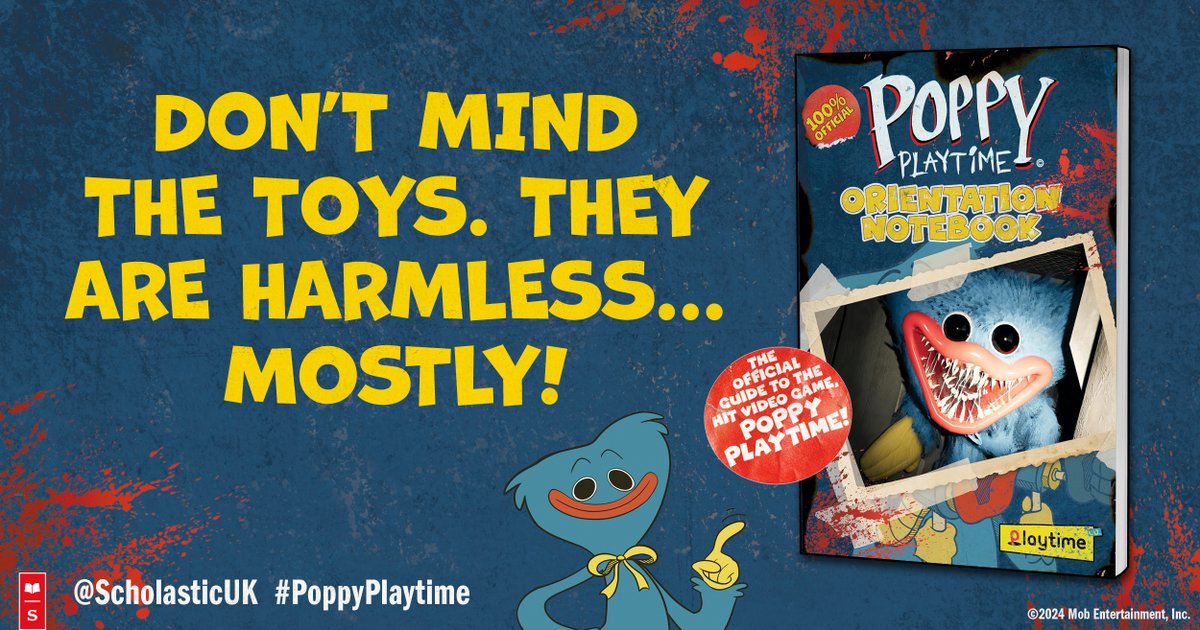 Filled with lore, handwritten notes, incident reports and so much more, this in-world guidebook for Poppy Playtime teaches gamers everything they need to know about the hit horror video game! Poppy Playtime: Orientation Notebook is out today.