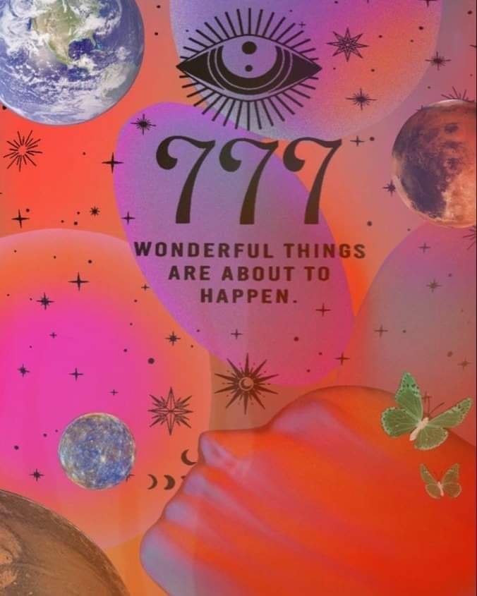 ✨️777✨️

Wonderful things are about to happen!✨️