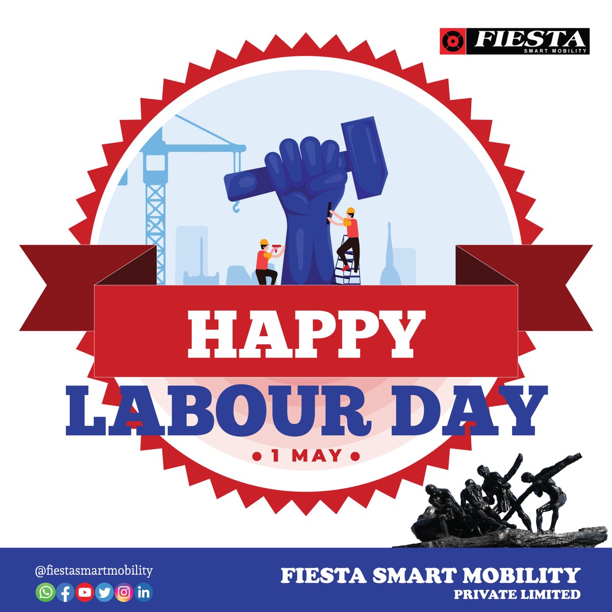 Happy Labor Day 2024! 🛠️ Today, we honor the hard work, dedication, and contributions of workers everywhere. #LaborDay2024 #WorkersRights #FairWages #SocialJustice