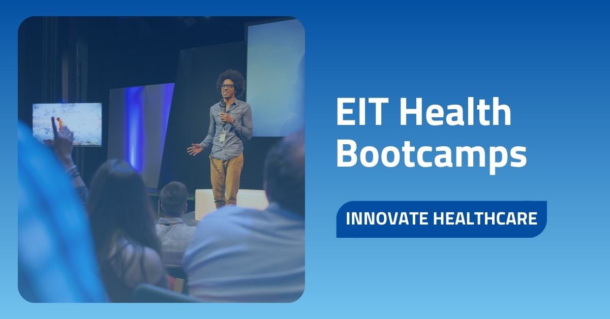 ⏰ Act now! The deadline for EIT Health Bootcamps is approaching. 
Explore your business idea, connect with fellow innovators across Europe, and pitch to experts. Analyse your competition, identify USPs, and take your startup to the next level. Don't miss out on this opportunity!