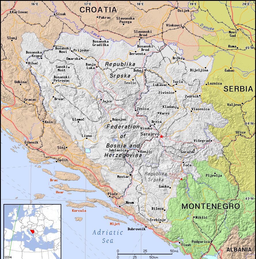 Where is Bosnia and Herzegovina 🇧🇦?

#BosniaandHerzegovina
#StepByStep 👣
#PlacesOfWorship
Been here?  ❤️
Want to visit? 🔁
#Maps #Cartography #Geography #OneWorld
3/6