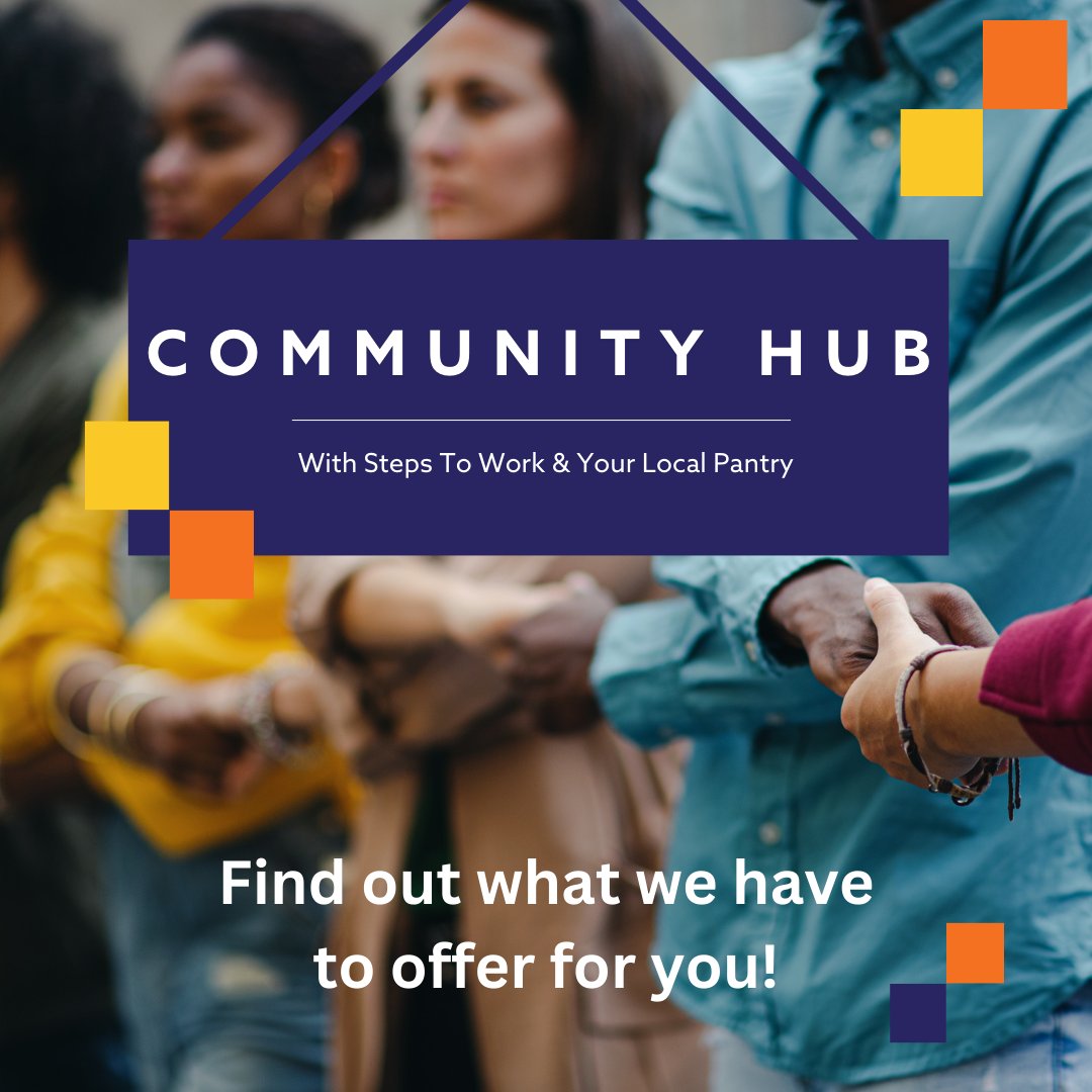 Discover our Walsall Community Hub! Residents within 1 mile can join for free & shop 10 items for £5. Sign up online or in person. Donate food to support us – for more information; stepstowork.co.uk/community-hub/! #CommunityHub #WalsallSupport 🌟