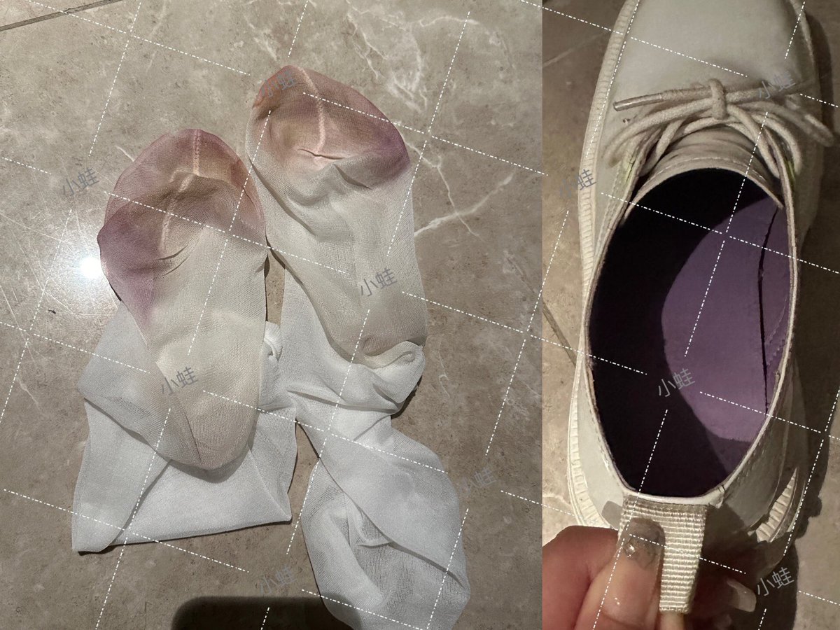 三天棉袜 两天小腿白丝反馈
白丝脱下来以后吓到我了 
还以为我脚底出血了 
最后破案了 是因为鞋底的原因
#原味