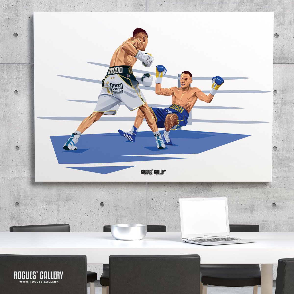 Is there a rematch brewing up? Maybe but let’s not forget what happened the first time. Whatever the story the ending always seems pretty familiar when Leigh’s involved. 🥊🥊🥊🥴😵‍💫💫 Josh gets boshed - Available in all sizes A3 & up & other media - a few signed too from