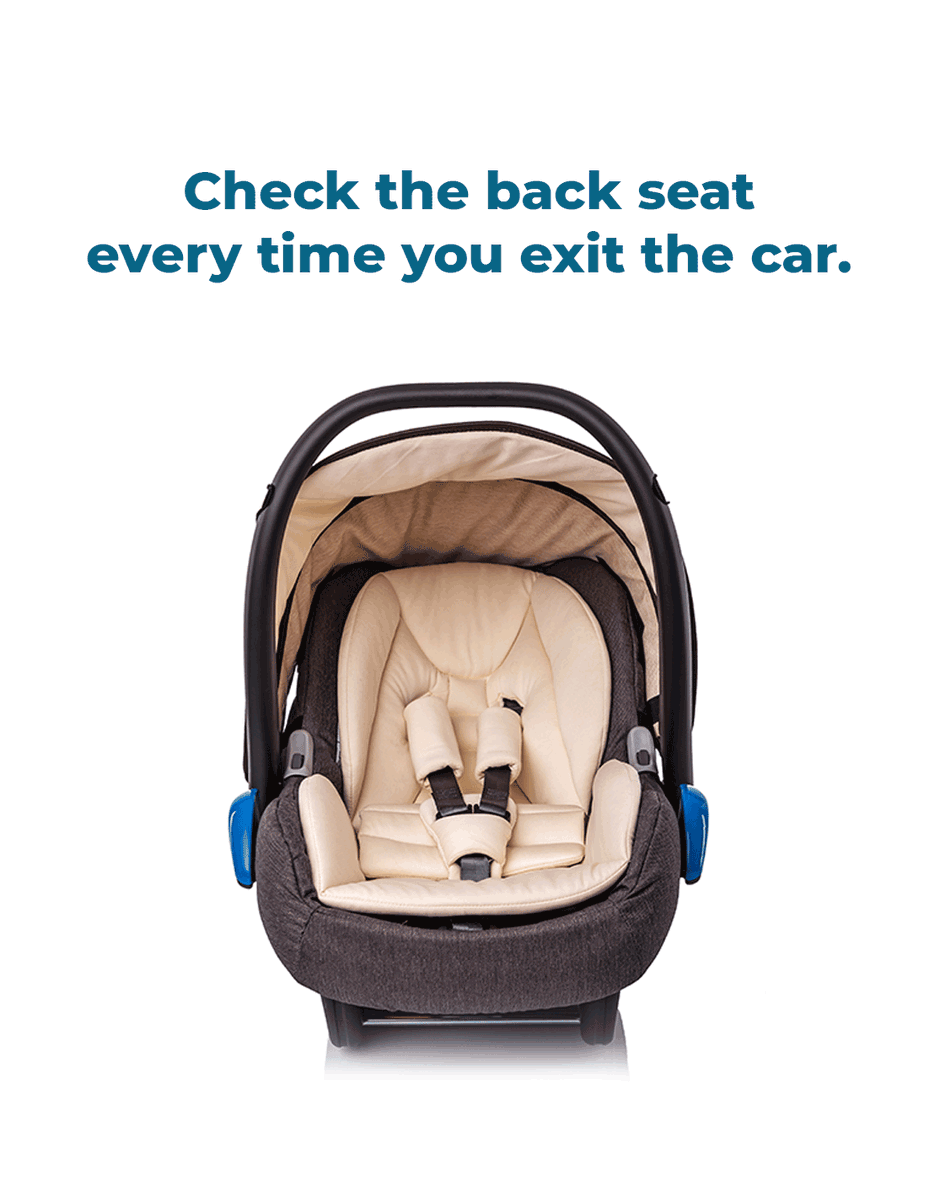 👀 Check the back seat every time you exit the car. Having consistent strategies can prevent tragedies.
