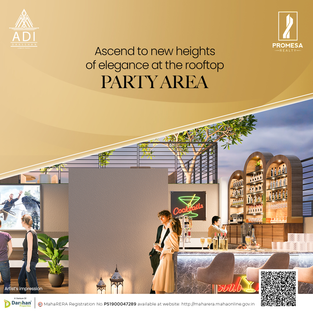 Elevate your lifestyle with our exquisite party area, where every celebration becomes a cherished memory. Unveil opulence like never before.

#PromesaRealty #AdiDarsshan #SouthBombay #Mumbai #RealEstate #HomeInSouthBombay #Residential #RealEstateInvestment #Amenities