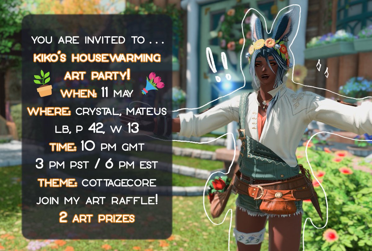 celebrate *finally* getting my own house with me! 🧡 more info below ⬇️