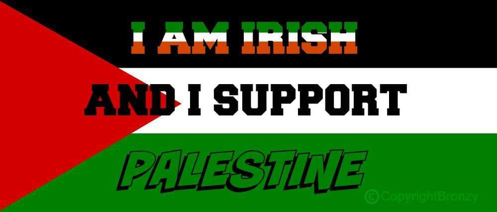 Hey I'm from the Occupied North of Ireland 🇮🇪 Where in the world are you supporting Palestine from? 🇵🇸