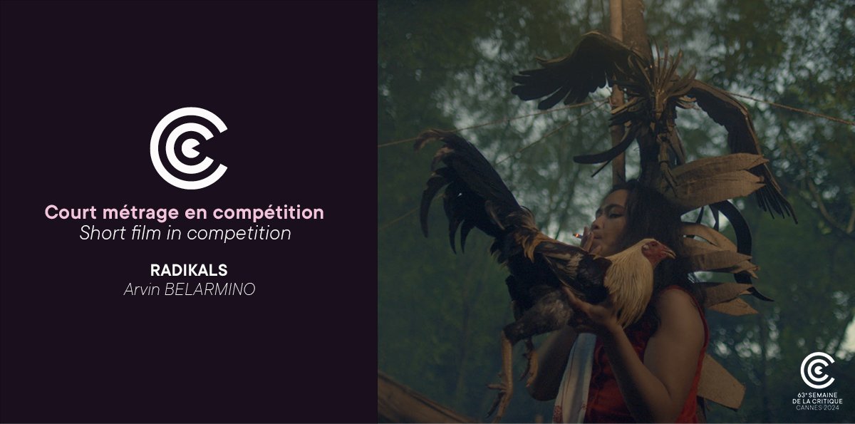 🟪 Court métrage en compétition #sdlc2024 EN PREMIÈRE MONDIALE / Short film in competition - WORLD PREMIERE Radikals de/by Arvin Belarmino Infos/More : bit.ly/4a126Xo #Cannes2024