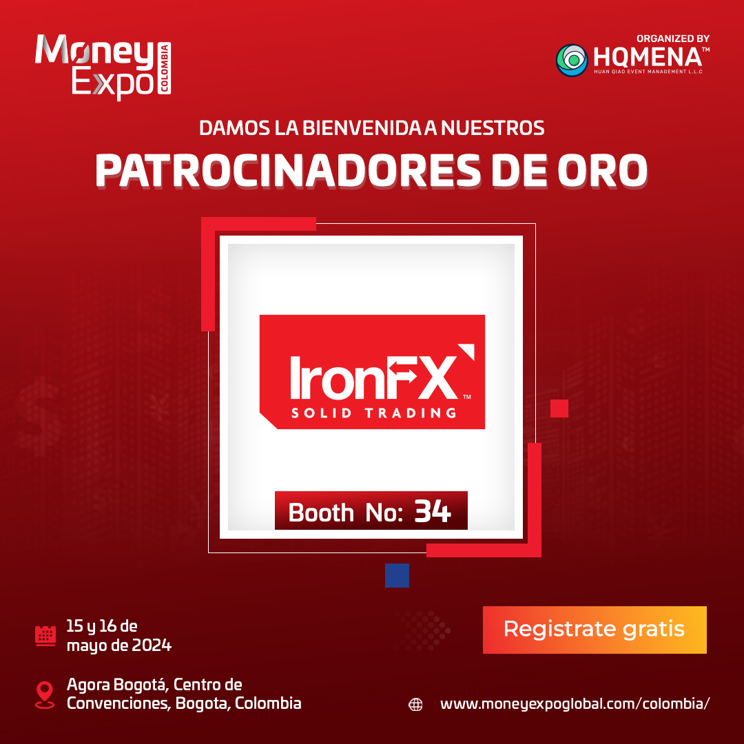¡Estamos emocionados de darle la bienvenida a IronFX como patrocinador Gold en el stand 34 de Money Expo Colombia!  bit.ly/3SBpnbF

#MoneyExpoColombia #MEC2024 #Forextrading #B2BMarketing #Event #PremiumNetworking #EventMarketing #Trader #NetworkingBusiness #IronFX