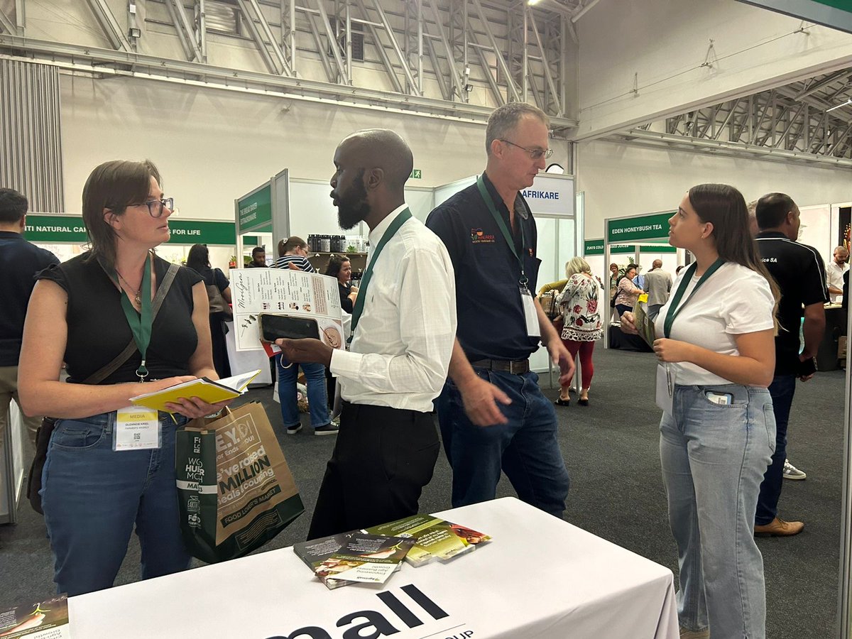 Our team was at the Organic and Natural Products expo over the past weekend. We received a lot of keen interest in Agrimall

#Farming #agriculture #foodsecurity #agri #poultryfarming #cropfarming #livestockfarming #livestock #vegetablefarming #farminginsouthafrica #sustainability