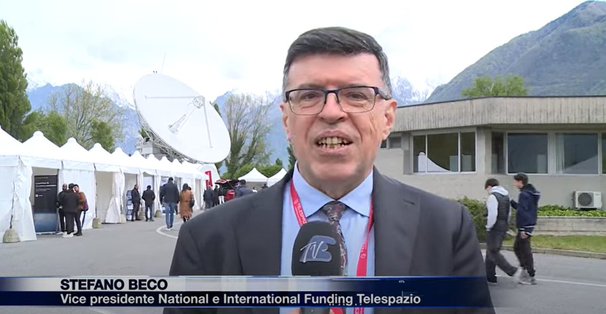 📡Nei giorni scorsi il Centro spaziale del #Lario di #Telespazio ha ospitato #LarioSpace2024 di @involvespace. Stefano Beco, Vice President National and European Funded Programmes di #Telespazio, ne ha parlato a @espansionetv . 📺Guarda l'intervista👉 youtu.be/hq-tTs5dWgU?si…