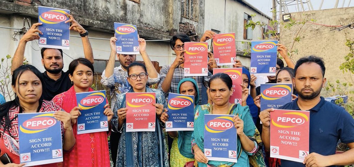 While 200 international brands have signed the ACCORD, major brands like PEPCO has not yet signed the Accord which means the workers are still not safe to work. We call on PEPCO and PEPCO KIDS to #SignTheACCORD now! 
@IndustriALL_GU