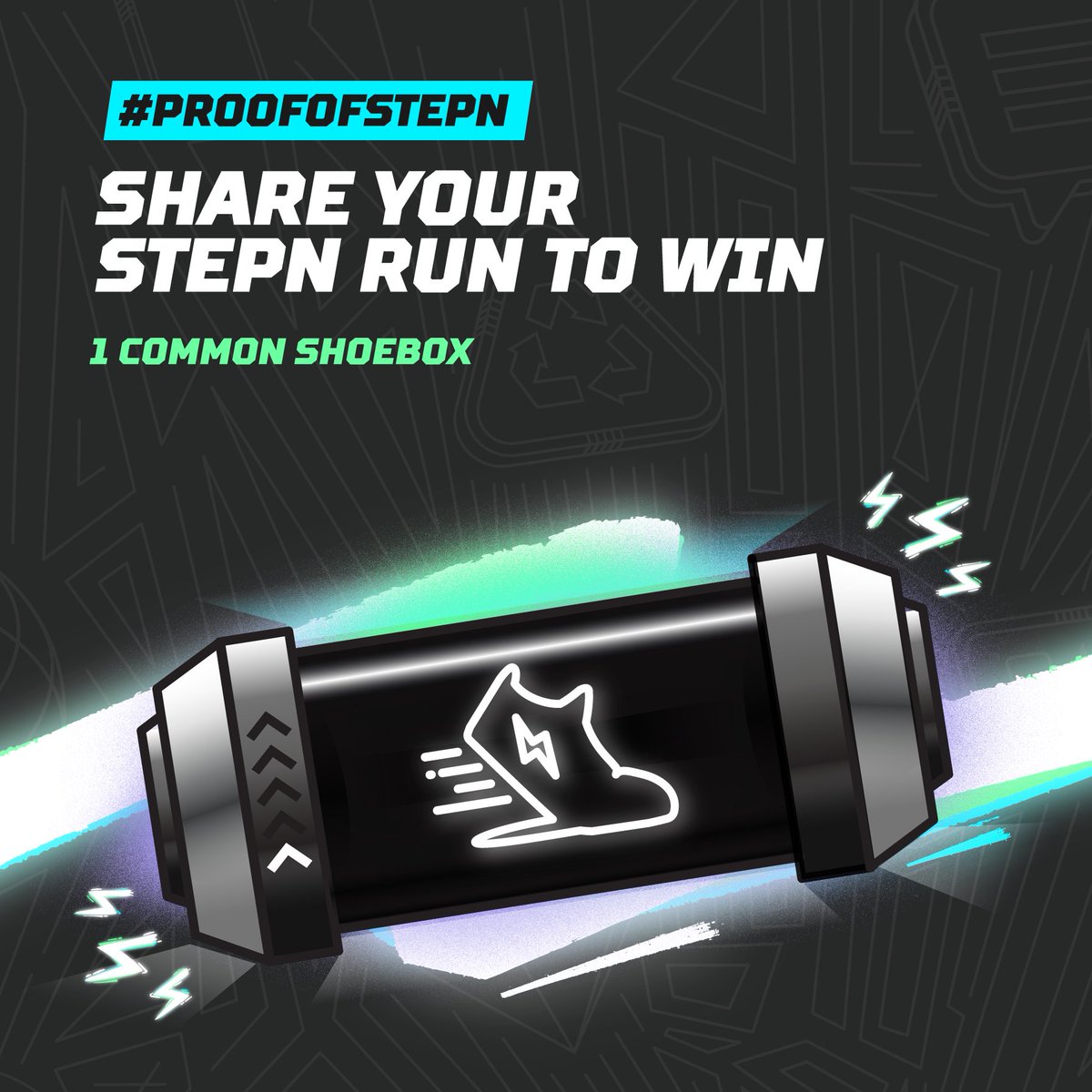 It’s time for a new #ProofOfSTEPN 💪 As usual, all you have to do is share your STEPN run & stand a chance to win a prize! 🌟 How to Participate: 🔸 Post your run with #ProofOfSTEPN 🔸 Minimum 2 Energy used 🔸 Run must be dated between April 29 and May 3rd 🏆 Prize: 1