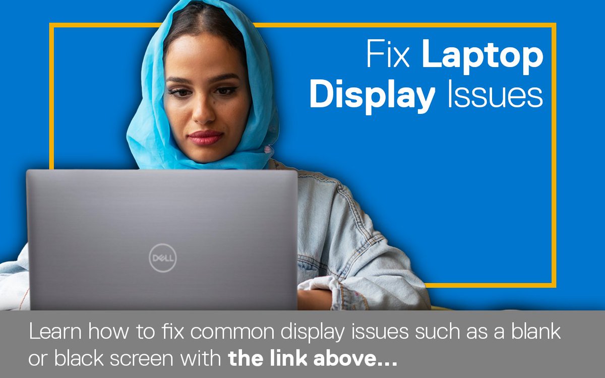 💻 If your laptop screen is:
❌ Flickering
❌ Blank
❌ Or has lines across it

Tap here to find help troubleshooting the issue: ➡️ del.ly/6013bQbib ⬅️

#DellTips #TechTips