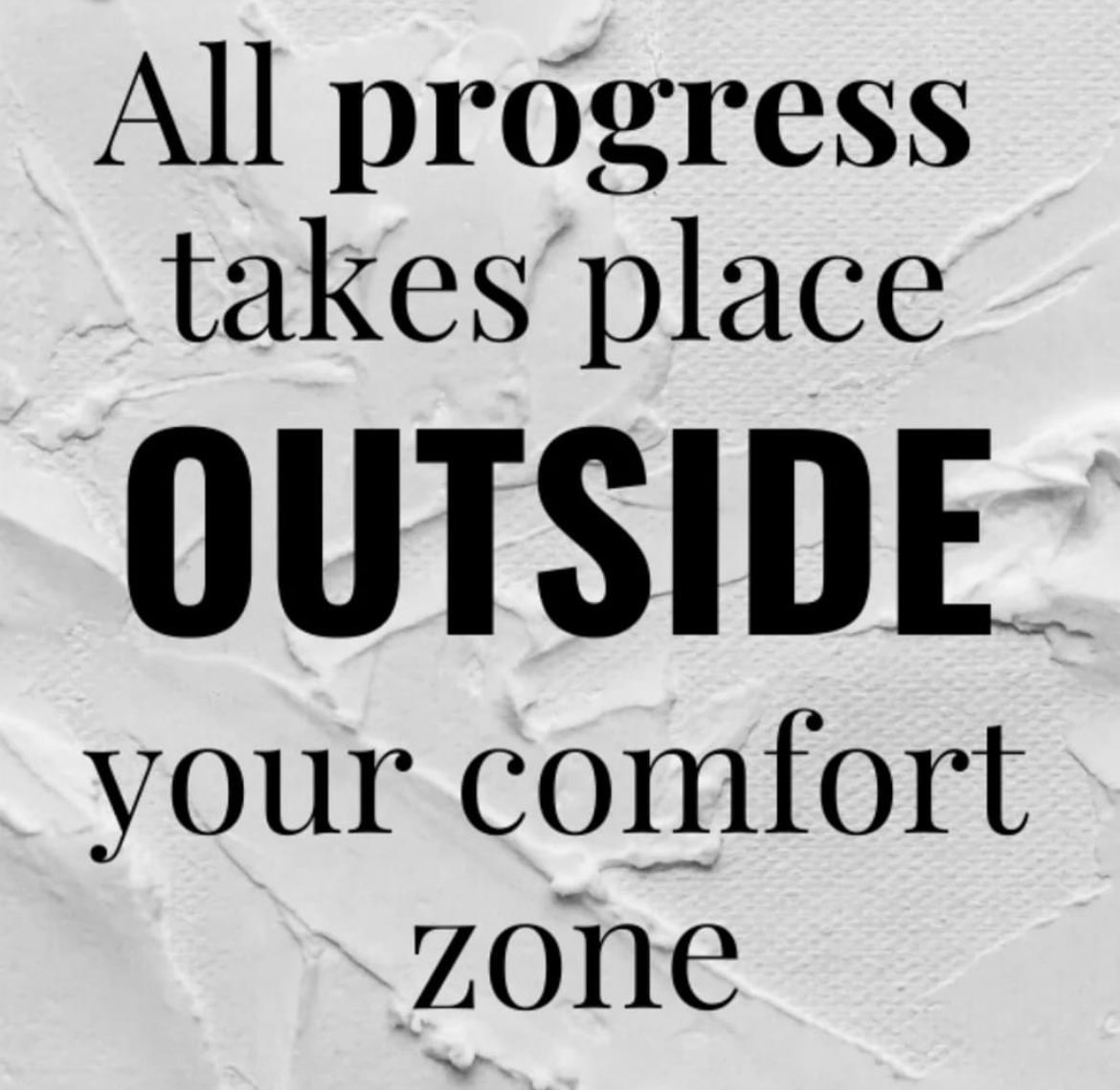 Happy Monday! Time to put your best foot forward and get out of your comfort zone. 👍🏻