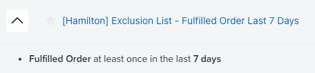 exclusions pro tip:

if you have 3-5 business day shipping, set up this exclusion from your campaigns.

they prob haven't got their order yet, *should* be going down their own post-purchase sequence, and won't appreciate being hard sold before they've got their product.
