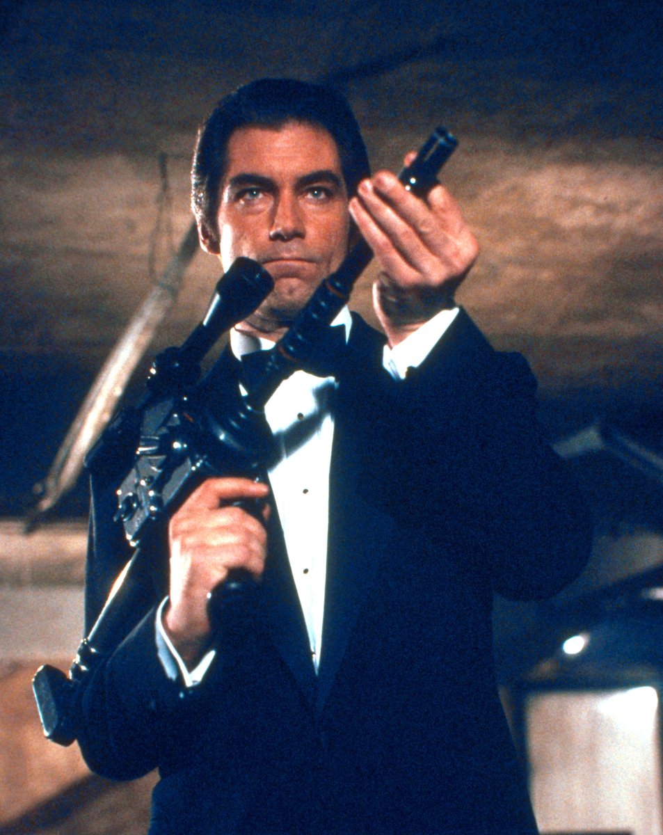 If you had to pick only one image, which image would define #JamesBond for you? Bond the renegade assassin in LICENSE TO KILL. Dalton is the ONLY man I see as 007 whenever I read the books