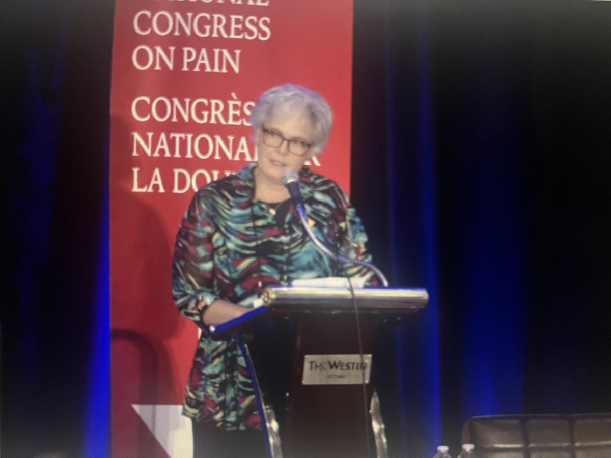 Thanks to @DrKathleenRoss1 for highlighting the role of family doctors in the management of chronic pain at the #NationalCongressonPain. Looking forward to hearing some great discussions today! #CanadianPain24