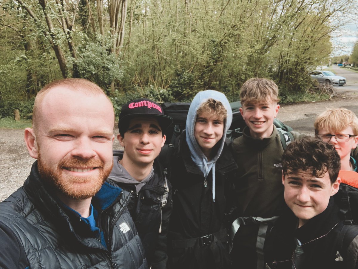 Bronze returning after their big day out <a href="/KingdownDofE/">KingdownDofE</a> <a href="/kingdownschool/">Kingdown School</a>