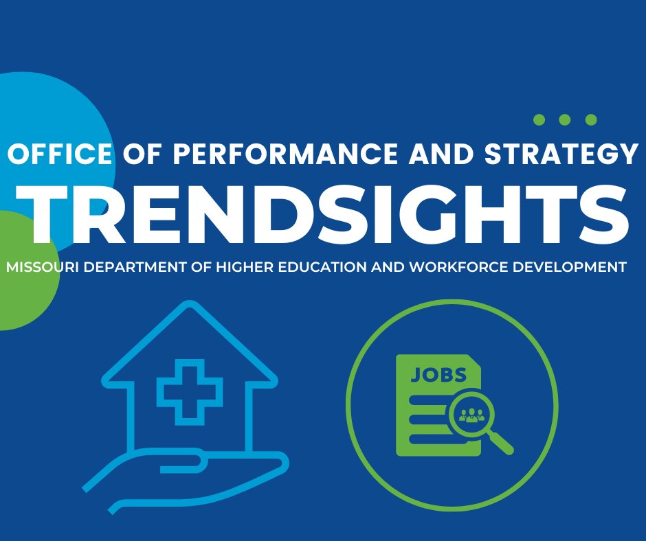 Last week's Trendsights center on the occupational outlook for Home Health Aide jobs and Missouri's projected top openings including growth openings, exit openings, and transfer openings between 2023 and 2025. Learn more: bit.ly/3UD4HlW