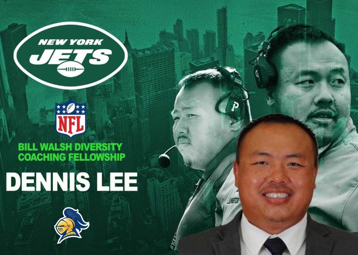 Congratulations to #NCMFC member @CoachLeeXiong for being selected for the @nyjets Bill Walsh Diversity Coaching Fellowship!

#JoinTheCoalition
#PreparePromoteProduce