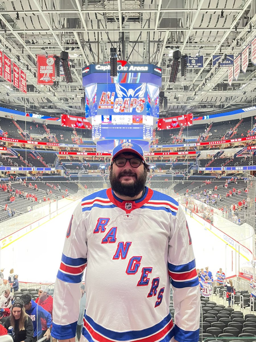 Last time a sweep happened I was in the 4th grade and it came against a team that is now extinct. 17 years later I made the trip to D.C. to witness the Rangers moving on to the 2nd round! Now tho is where the real playoffs start, LFGR!!!!!! #NYR