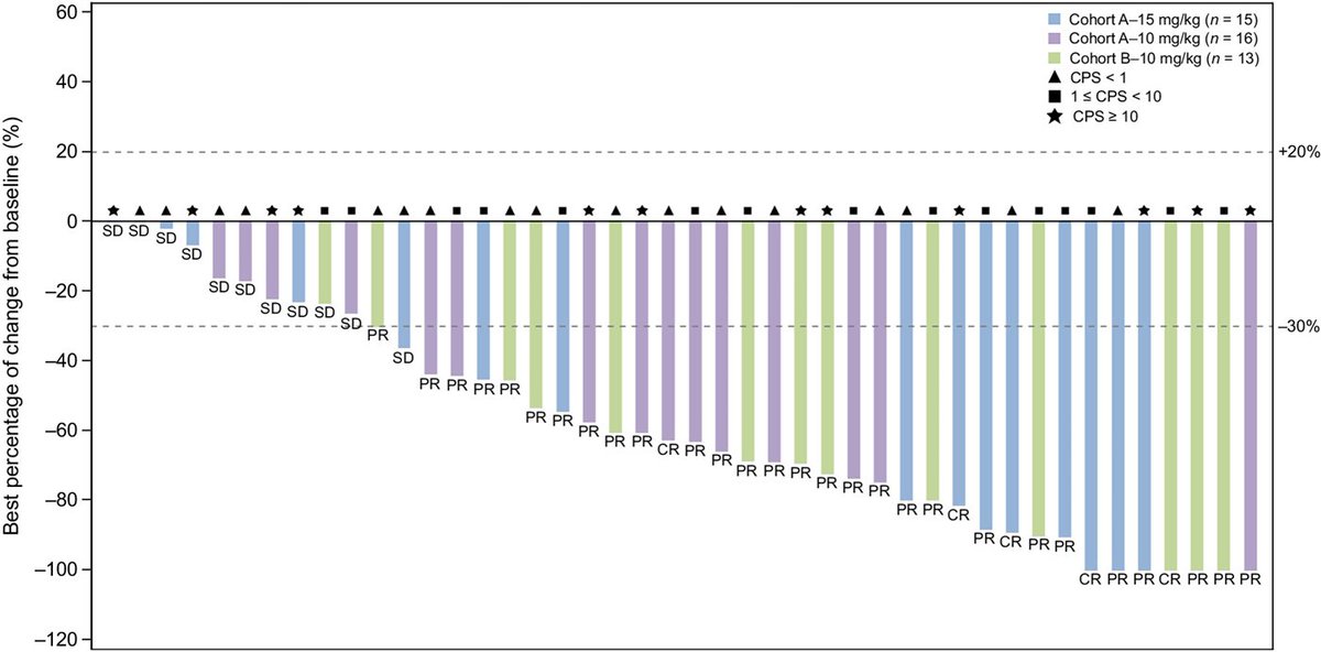 Phase 2 Study: Safety and efficacy of cadonilimab plus standard therapy in cervical cancer. bit.ly/3Qn0U9S